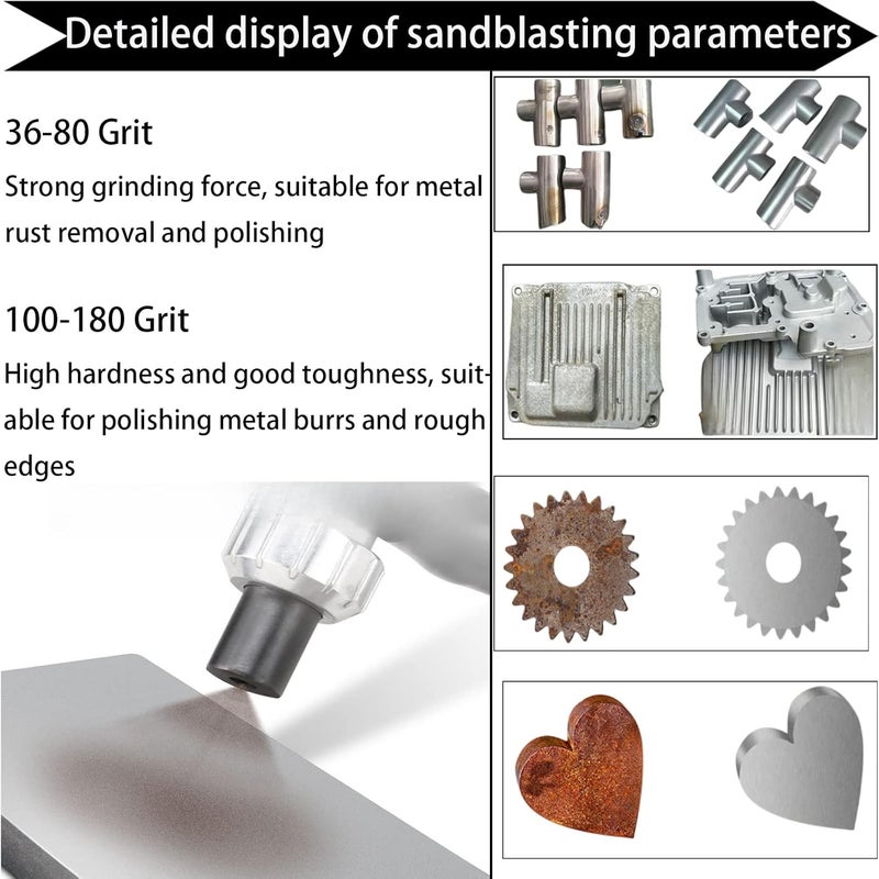 SACKORANGE 6 LBS #120 Aluminum Oxide - Fine Sand Blasting Abrasive Media for Blasting Cabinet or Blasting Guns (6 pounds-120 Grit) - Image 5
